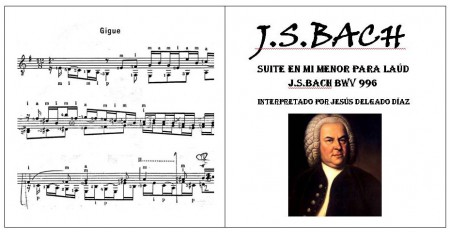 Suite en Mi menor para laúd J.S.Bach BWV 996